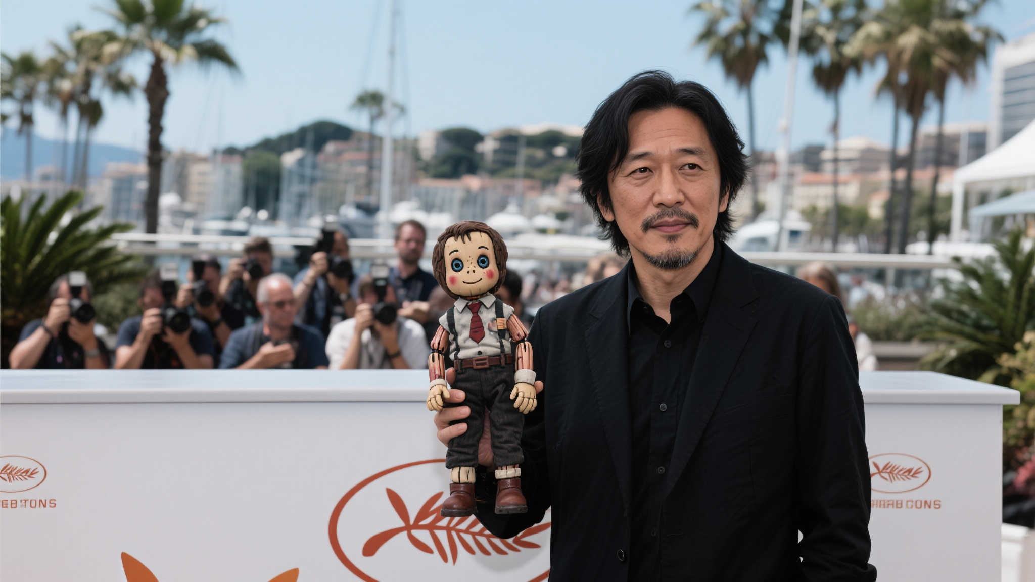 小岛现身戛纳电影节 揭露新角色Dollman独家剪辑片段 在全球电影与艺术的殿堂——戛纳电影节上,